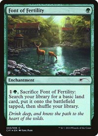 Font of Fertility - Foil Font Of Fertility