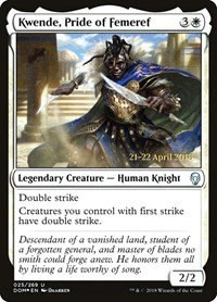 Kwende, Pride of Femeref - Foil Kwende Pride Of Femeref