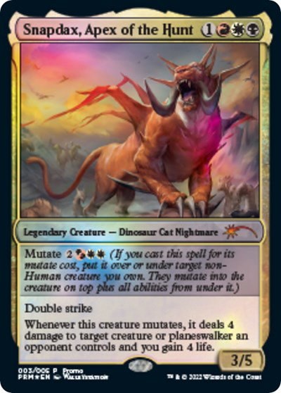 Snapdax, Apex of the Hunt - 2022 Lunar New Year Promo