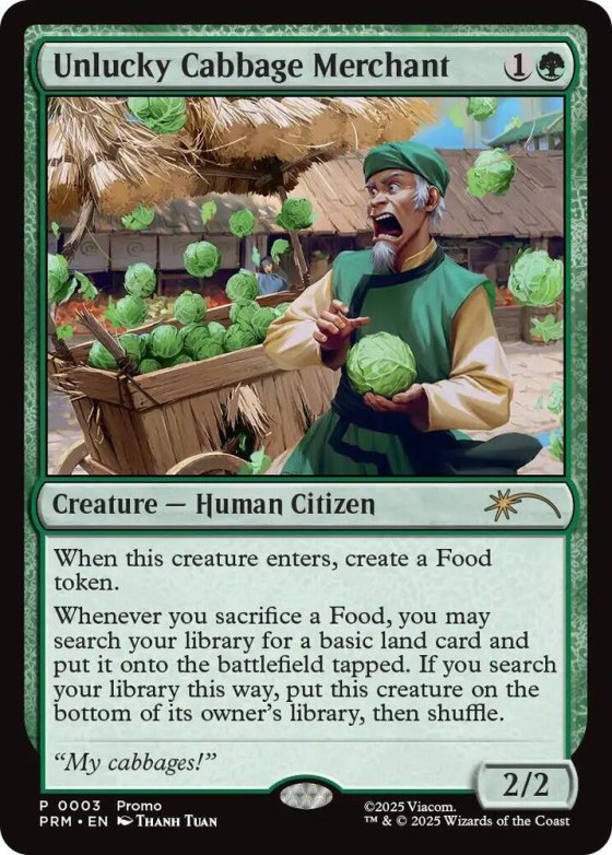 Unlucky Cabbage Merchant - Foil Unlucky Cabbage Merchant