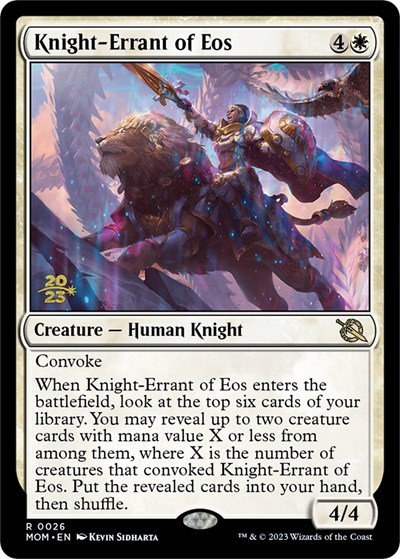 Knight-Errant of Eos - Foil Knight Errant Of Eos
