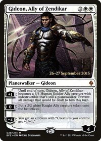 Gideon, Ally of Zendikar - Foil Gideon Ally Of Zendikar