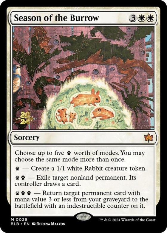 Season of the Burrow - Foil Season Of The Burrow