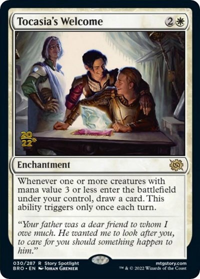 Tocasia's Welcome - Foil Tocasia S Welcome