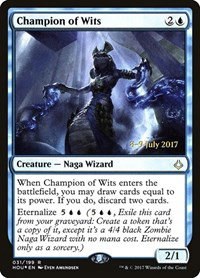 Champion of Wits - Foil Champion Of Wits
