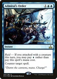 Admiral's Order - Foil Admiral S Order