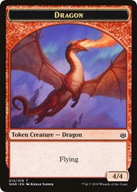 Dragon // Spirit Double-Sided Token