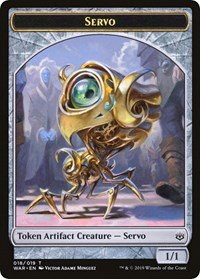 Servo // Dragon Double-Sided Token