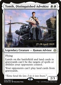 Tomik, Distinguished Advokist - Foil Tomik Distinguished Advok