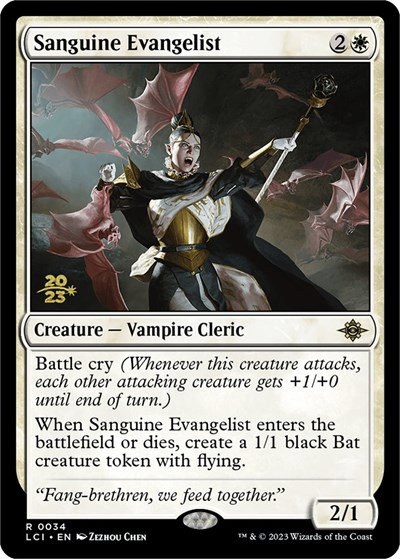 Sanguine Evangelist - Foil Sanguine Evangelist