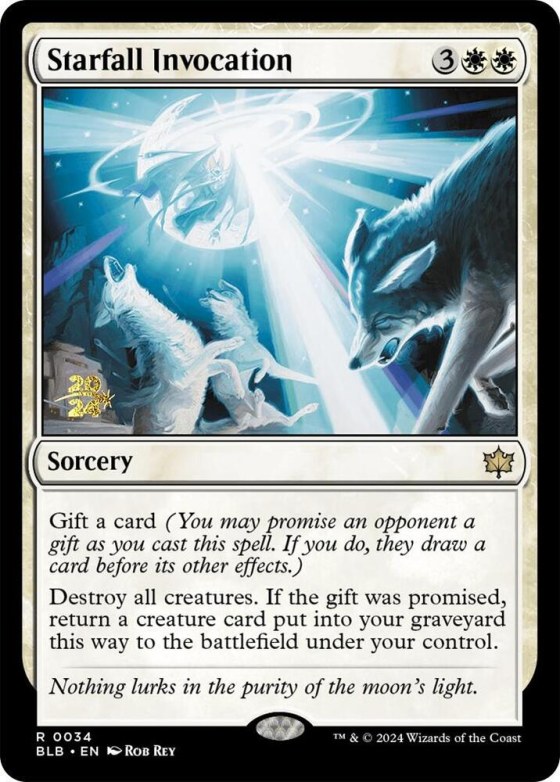 Starfall Invocation - Foil Starfall Invocation