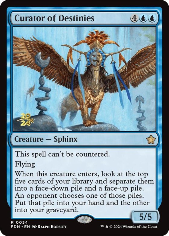 Curator of Destinies - Foil Curator Of Destinies