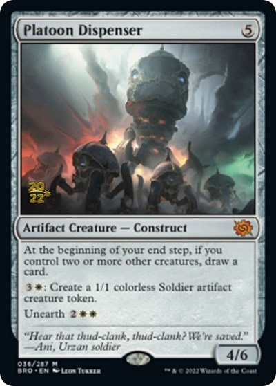 Platoon Dispenser - Foil Platoon Dispenser