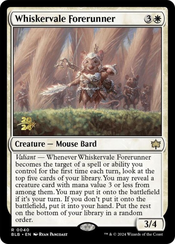 Whiskervale Forerunner - Foil Whiskervale Forerunner