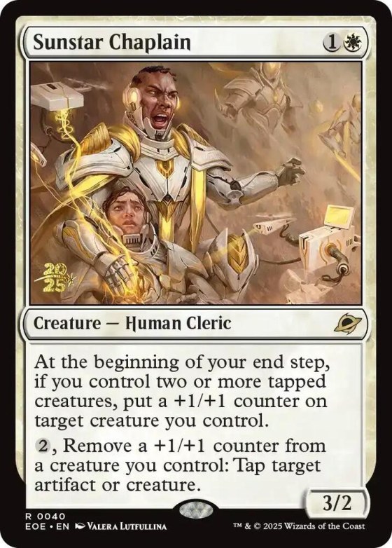 Sunstar Chaplain - Foil Sunstar Chaplain
