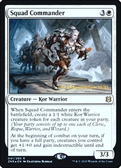 Squad Commander - Foil Squad Commander