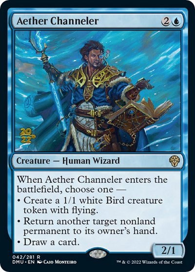 Aether Channeler - Foil Aether Channeler