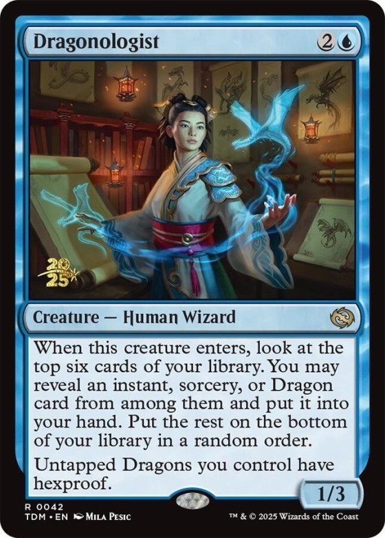 Dragonologist - Foil Dragonologist