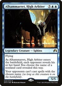 Alhammarret, High Arbiter - Foil Alhammarret High Arbiter