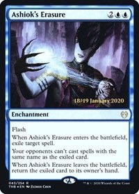Ashiok's Erasure - Foil Ashiok S Erasure