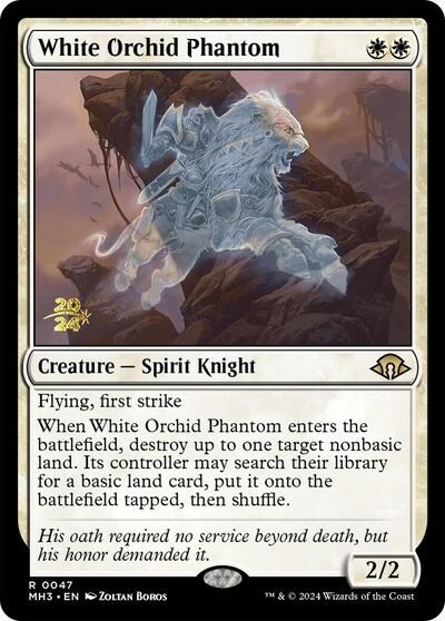 White Orchid Phantom - Foil White Orchid Phantom