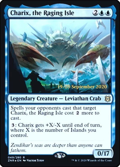 Charix, the Raging Isle - Foil Charix The Raging Isle