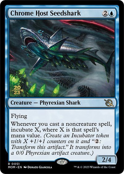 Chrome Host Seedshark - Foil Chrome Host Seedshark