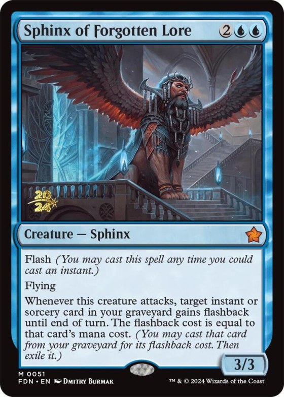 Sphinx of Forgotten Lore - Foil Sphinx Of Forgotten Lore