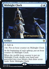 Midnight Clock - Foil Midnight Clock