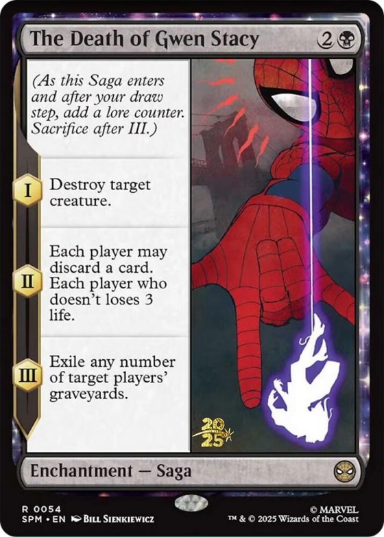 The Death of Gwen Stacy - Foil The Death Of Gwen Stacy