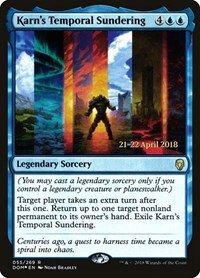 Karn's Temporal Sundering - Foil Karn S Temporal Sundering