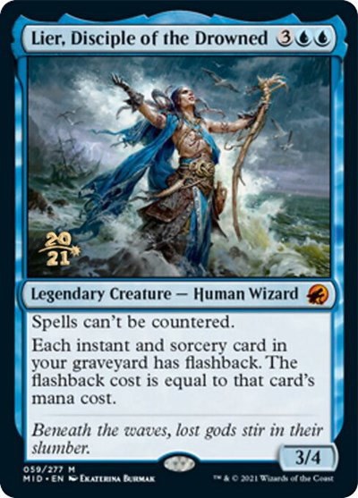 Lier, Disciple of the Drowned - Foil Lier Disciple Of The Drow