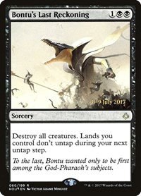 Bontu's Last Reckoning - Foil Bontu S Last Reckoning