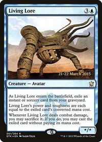 Living Lore - Foil Living Lore