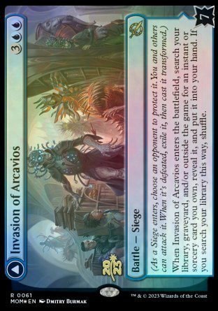 Invasion of Arcavios - Foil Invasion Of Arcavios