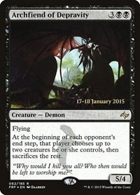 Archfiend of Depravity - Foil Archfiend Of Depravity
