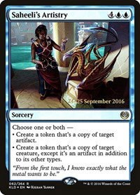 Saheeli's Artistry - Foil Saheeli S Artistry