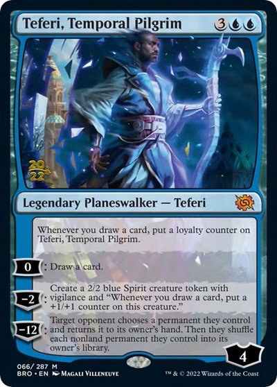Teferi, Temporal Pilgrim - Foil Teferi Temporal Pilgrim