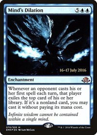 Mind's Dilation - Foil Mind S Dilation