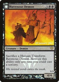 Ravenous Demon - Foil Ravenous Demon