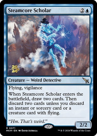 Steamcore Scholar - Foil Steamcore Scholar