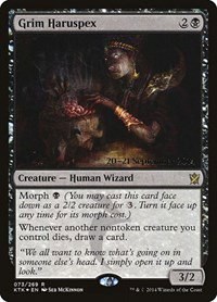 Grim Haruspex - Foil Grim Haruspex