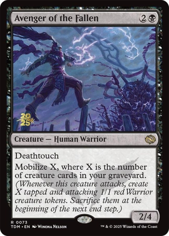 Avenger of the Fallen - Foil Avenger Of The Fallen
