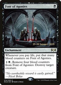 Font of Agonies - Foil Font Of Agonies