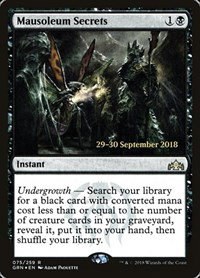 Mausoleum Secrets - Foil Mausoleum Secrets