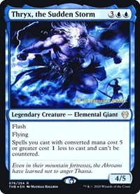Thryx, the Sudden Storm - Foil Thryx The Sudden Storm