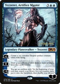 Tezzeret, Artifice Master - Foil Tezzeret Artifice Master