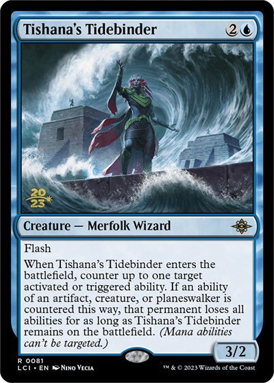 Tishana's Tidebinder - Foil Tishana S Tidebinder