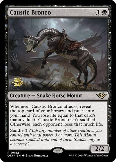 Caustic Bronco - Foil Caustic Bronco