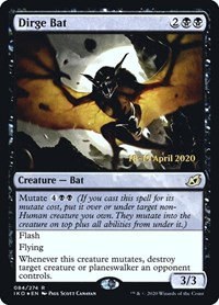 Dirge Bat - Foil Dirge Bat